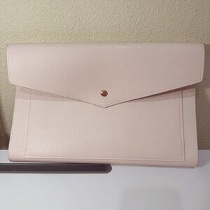 Glass Ladder & Co. The Megan Portfolio Clutch Organizer - Baby Pink | Elegant &